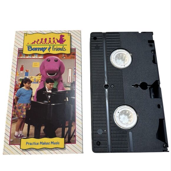 Barney Practice Makes Music VHS Season 1 Episode 20 From 1992 - Picture 1 of 11